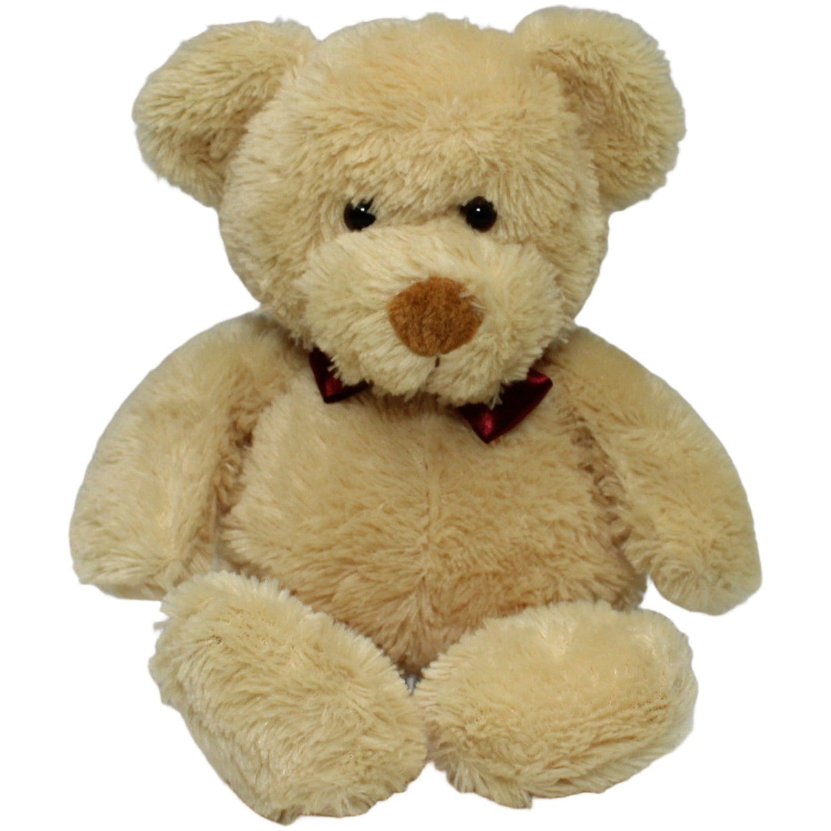 123000022395 Nanu - Nana Schlenker Teddybär mit roter Fliege, beige Kuscheltier Kumpel Leo 30cm Beige ebay - 20 - stofftiere