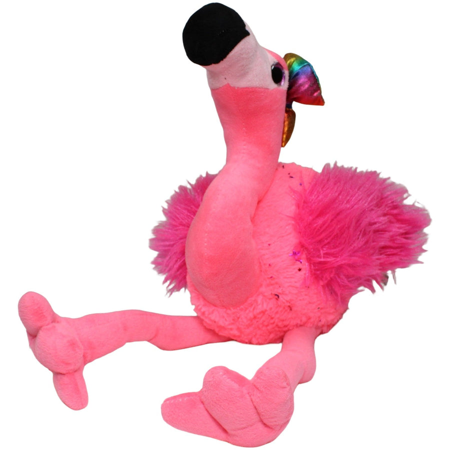 XL Schlenker-Flamingo mit Schleife
