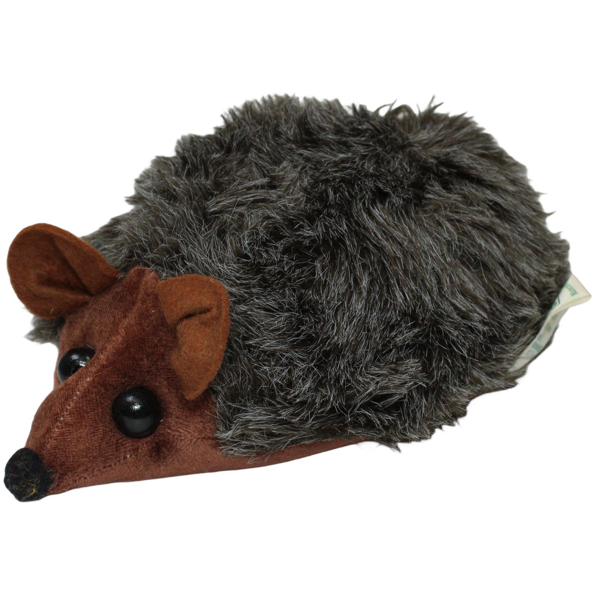 123000022450 Förster & Vachenauer Frosch und Freunde, Igel mit weichen Stacheln Kuscheltier Kumpel Leo 24cm _Vintage_ Braun