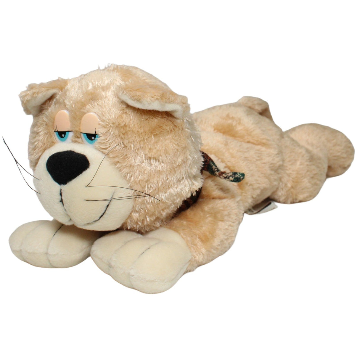 123000022454 Fun Edition Liegende Katze mit Halstuch, beige Kuscheltier Kumpel Leo 32cm Beige ebay - stofftiere