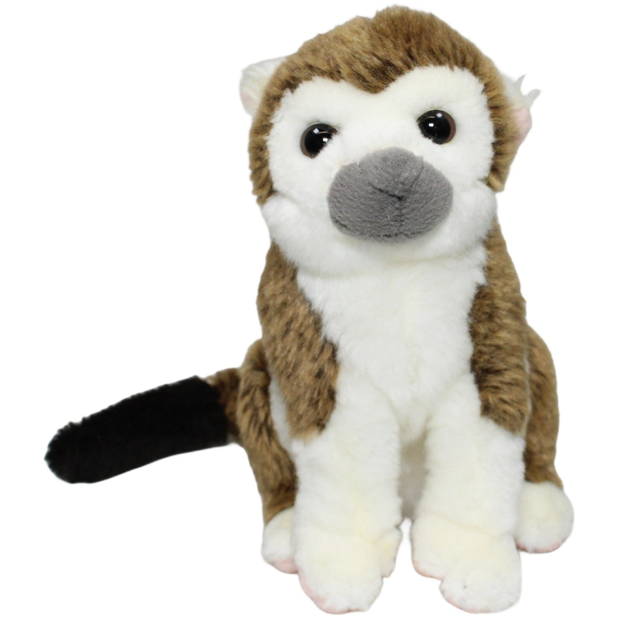 123000022473 Uni - Toys Schönes Totenkopfäffchen, sitzend Kuscheltier Kumpel Leo 19cm _Wieder Da_ Affe