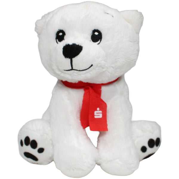 Sparkasse, Eisbär mit rotem Schal