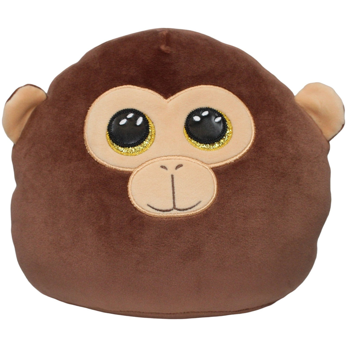 123000022498 TY Squishy Beanie, Affe Dunston Kuscheltier Kumpel Leo 20cm Affe Braun