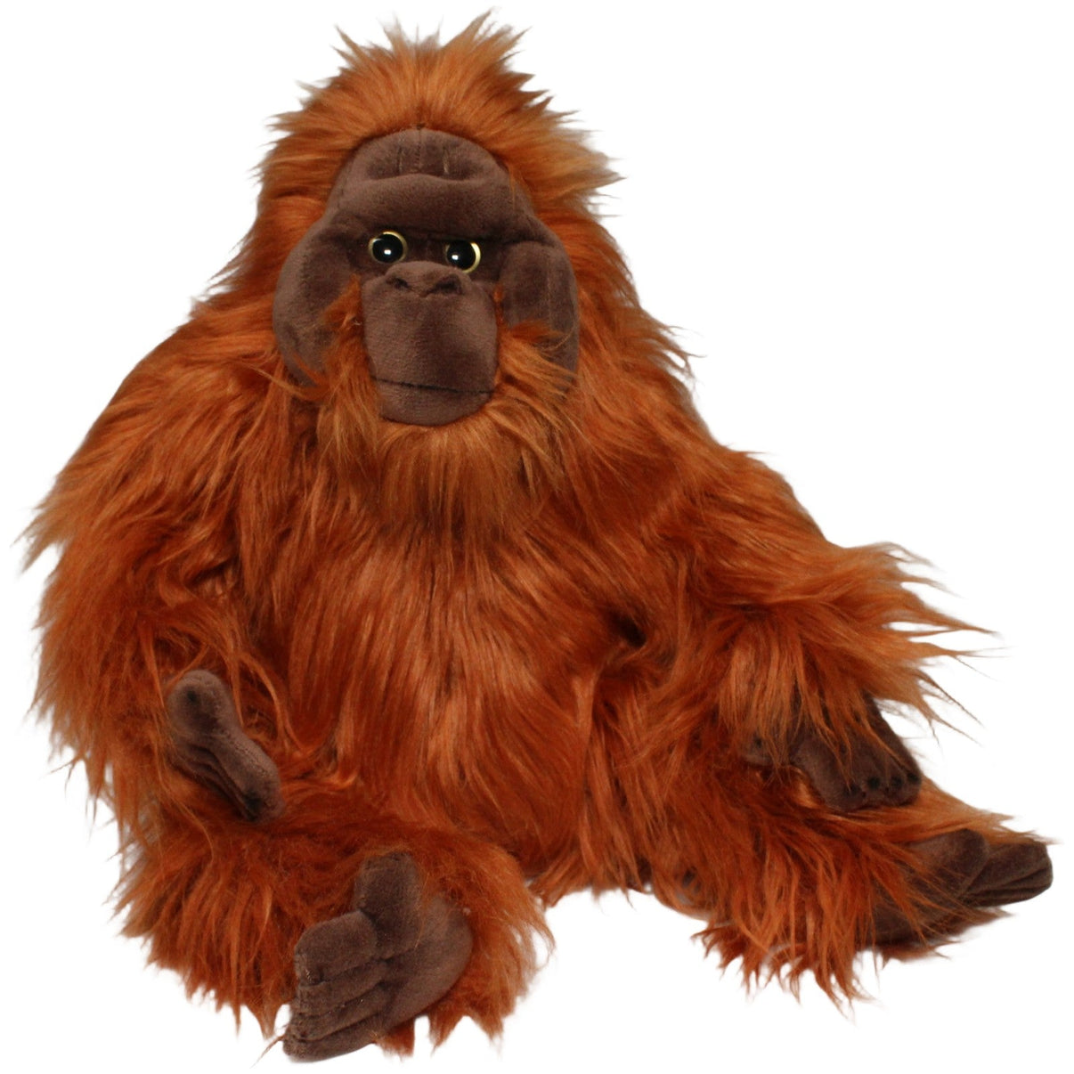 123000022526 Teddy - Hermann Schöner Orang - Utan Kuscheltier Kumpel Leo 35cm Affe Braun