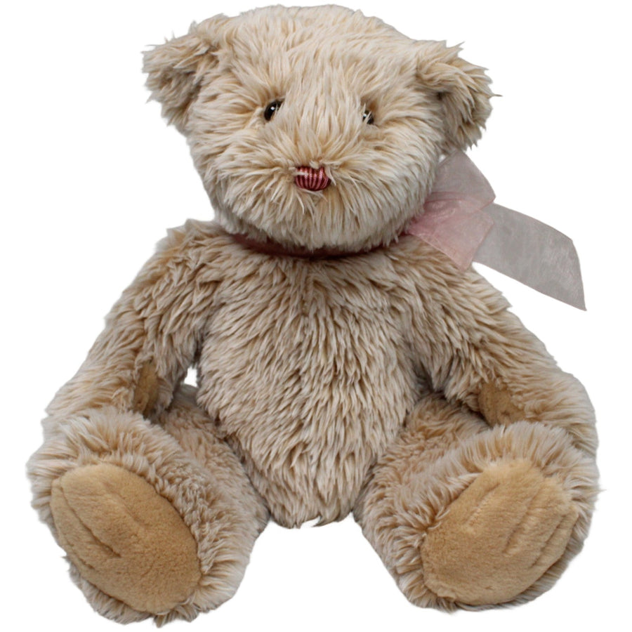 XL Teddy mit rosa Schleife