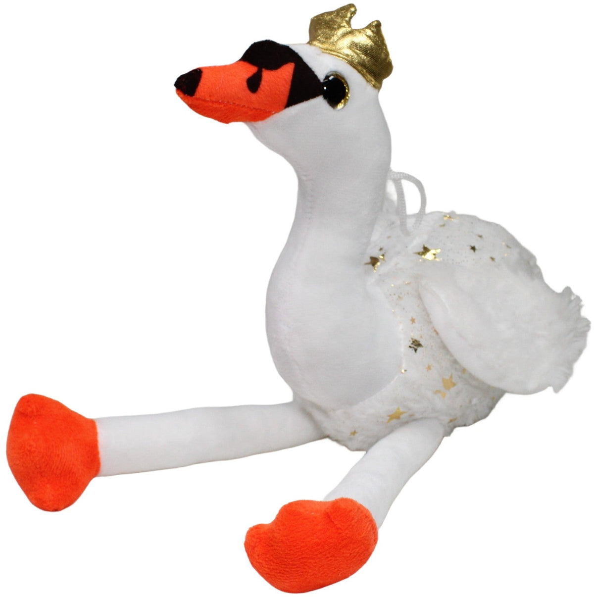 123000022541 Krüger & Gregoriades Schwan mit Krone Kuscheltier Kumpel Leo 35cm ebay - stofftiere Gebraucht