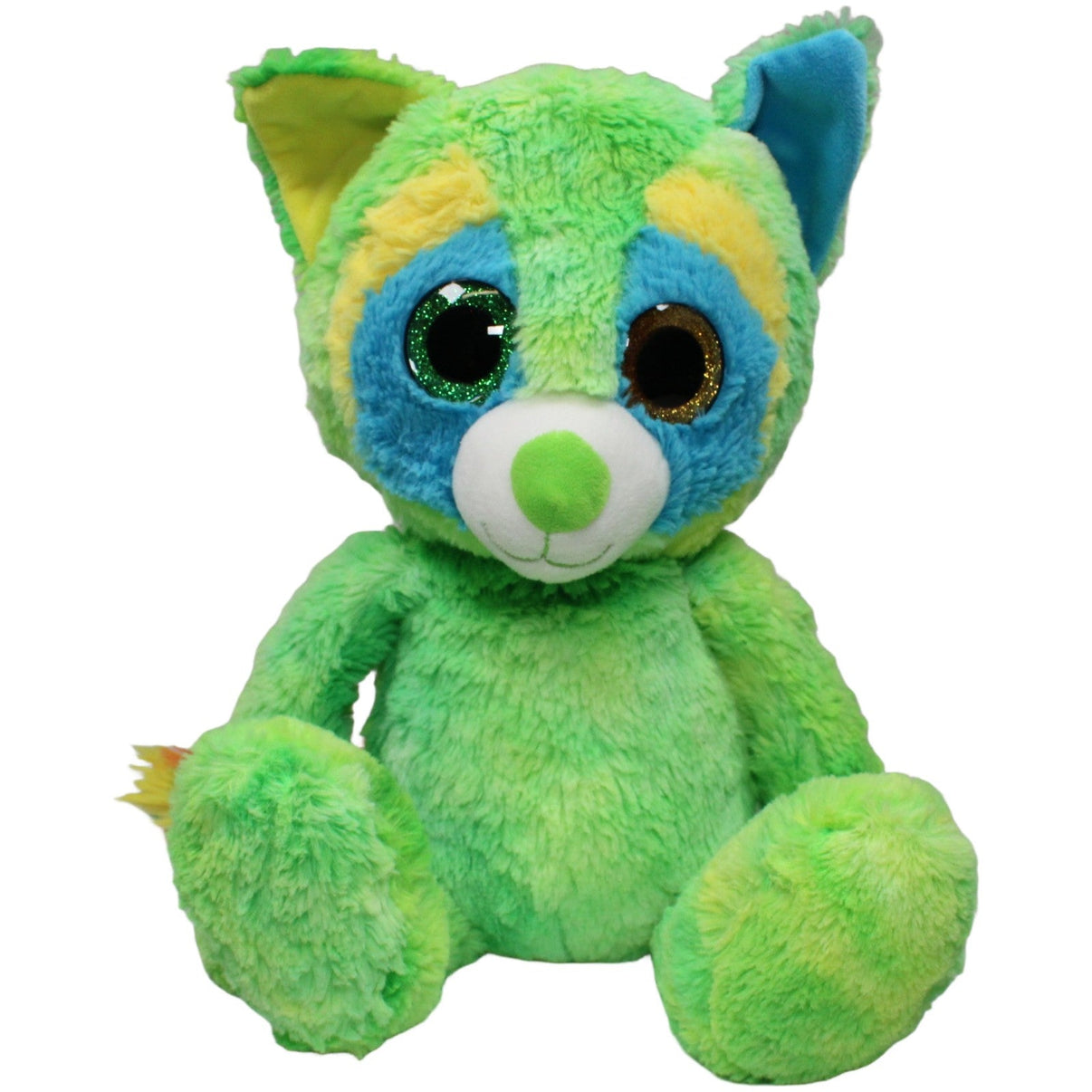 123000022562 Sunkid Grüner XL Schlenker Waschbär mit buntem Schwanz Kuscheltier Kumpel Leo 40cm Blau ebay - 20 - stofftiere