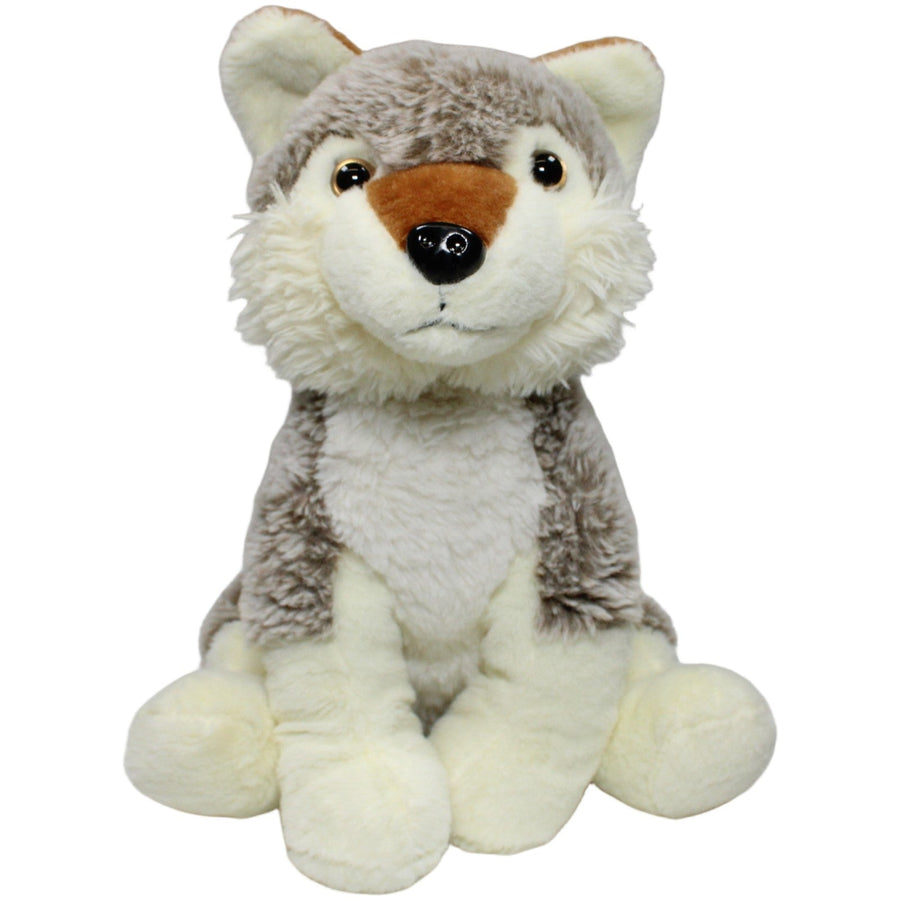 Schöner sitzender Wolf, superweich