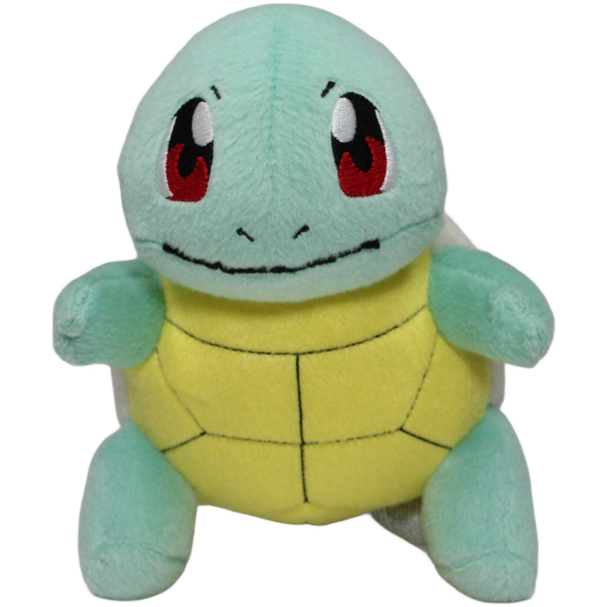 123000022600 TOMY Schiggy aus Pokémon, stehend Plüschfigur Kumpel Leo 18cm 2017 Blau