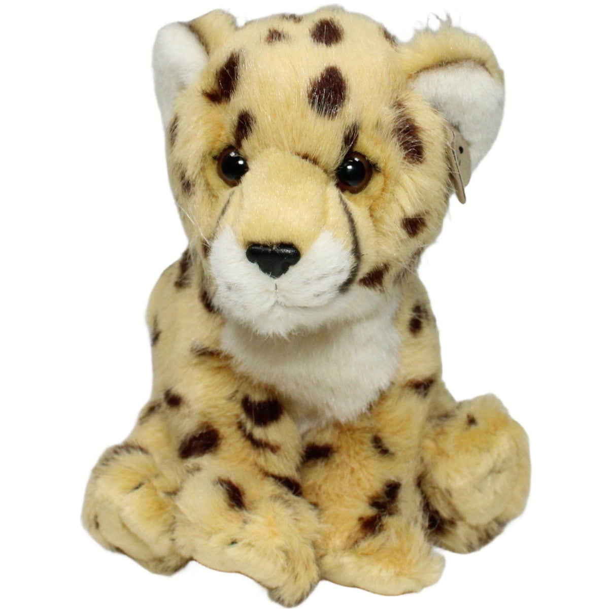 123000022625 Mimex Brands & Labels WWF, struppiges Leopardenjunges Kuscheltier Kumpel Leo 20cm Beige ebay - stofftiere