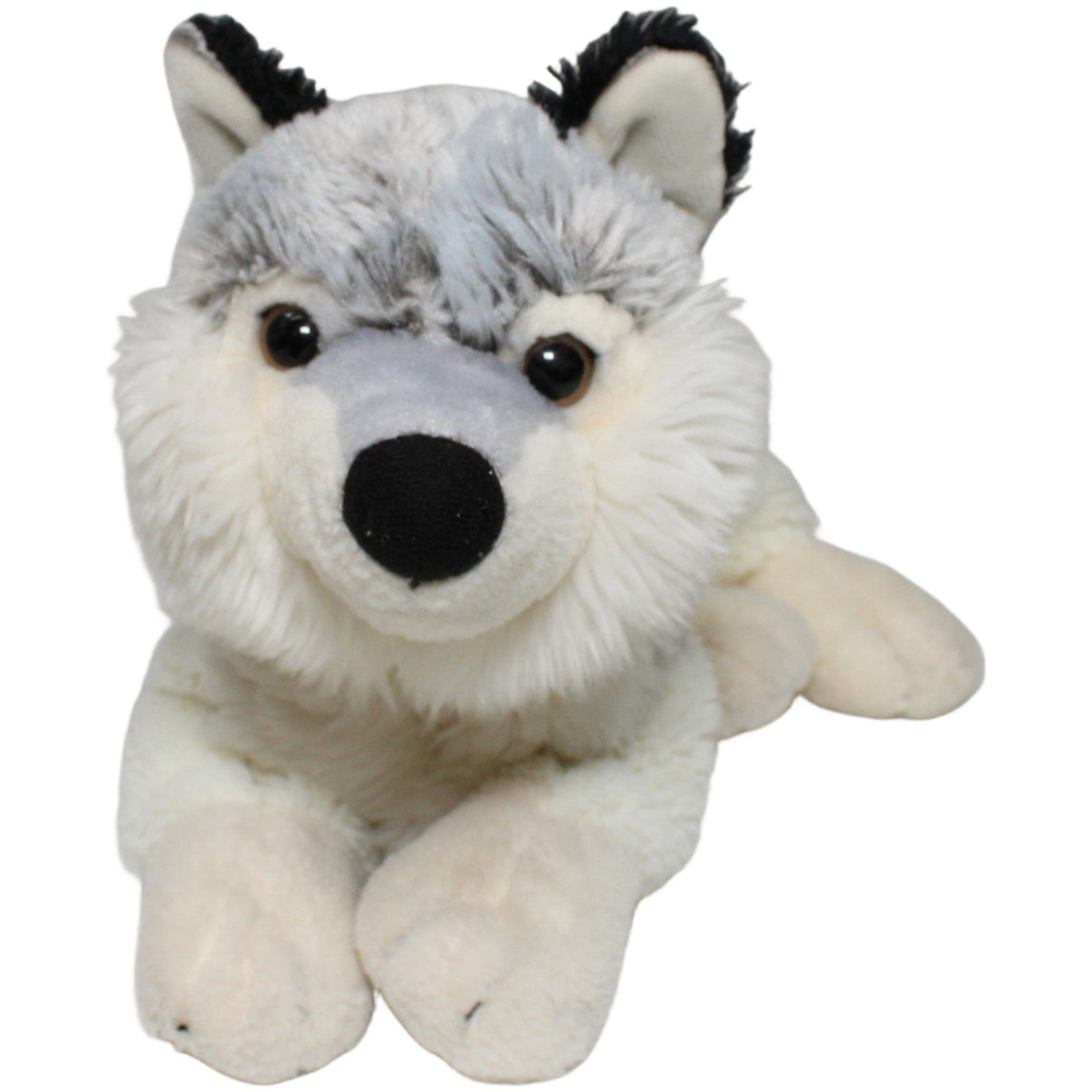 123000022639 Nature Planet Hübscher größer Wolf, liegend Kuscheltier Kumpel Leo 35cm ebay - 20 - stofftiere Gebraucht