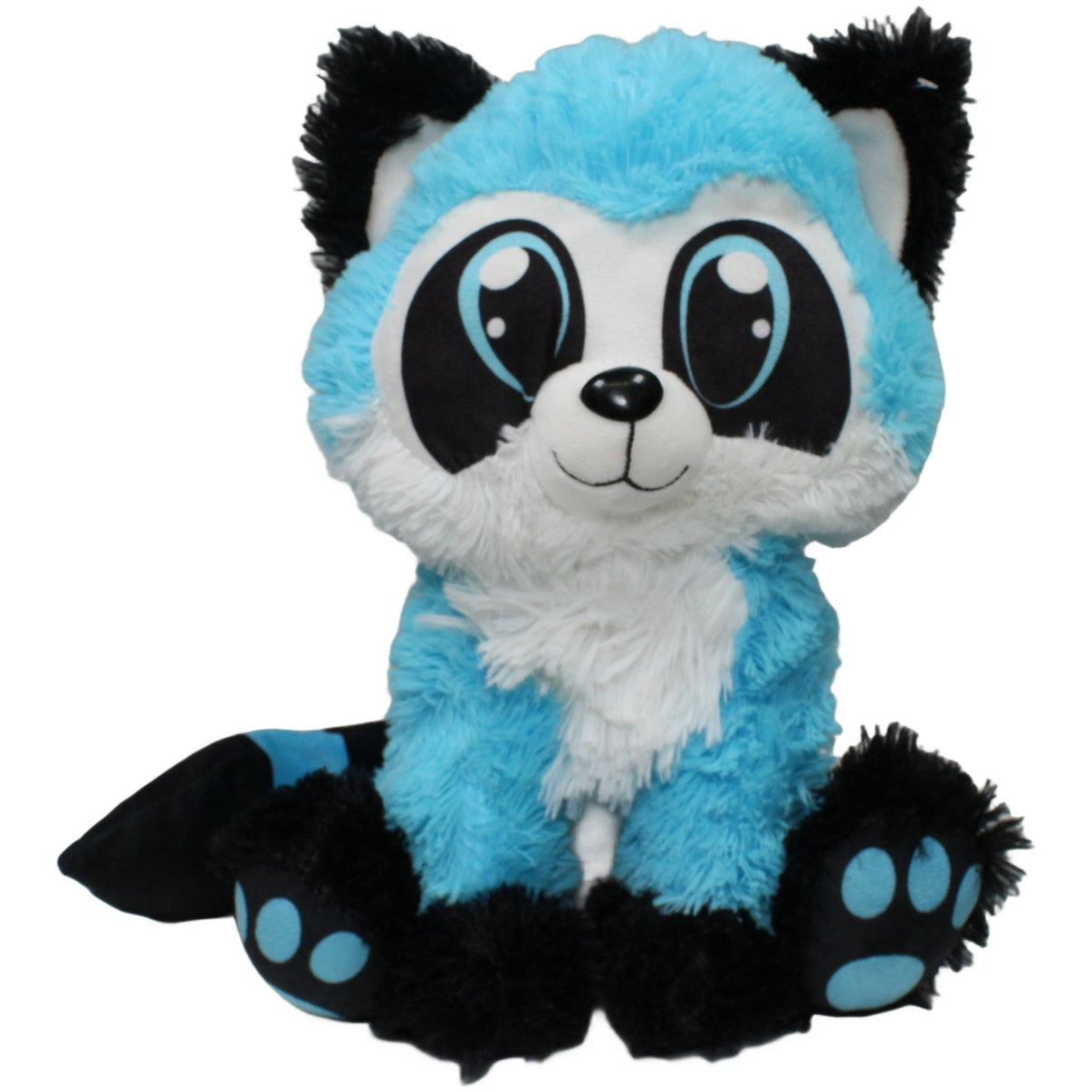 123000022670 FLOTI Flos Toys, blauer Waschbär Kuscheltier Kumpel Leo 30cm Blau ebay - 20 - stofftiere