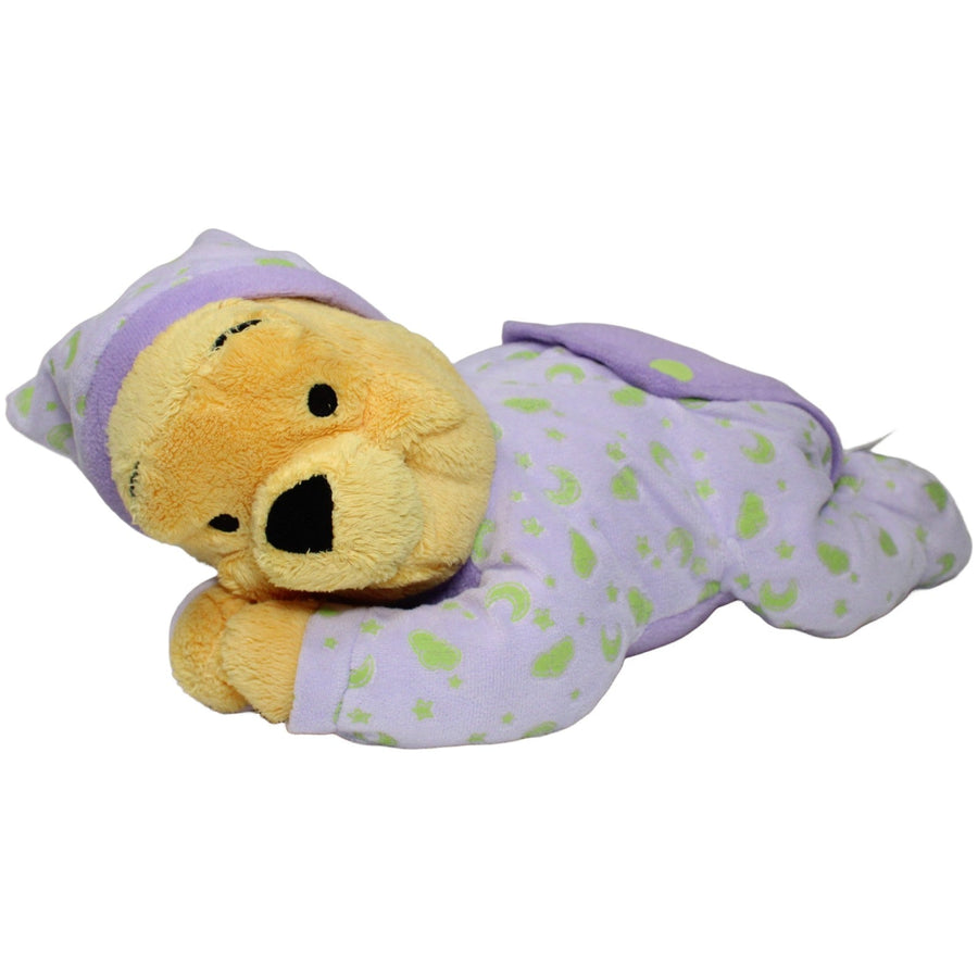 Disney Winnie Puuh im lila Pyjama, liegend