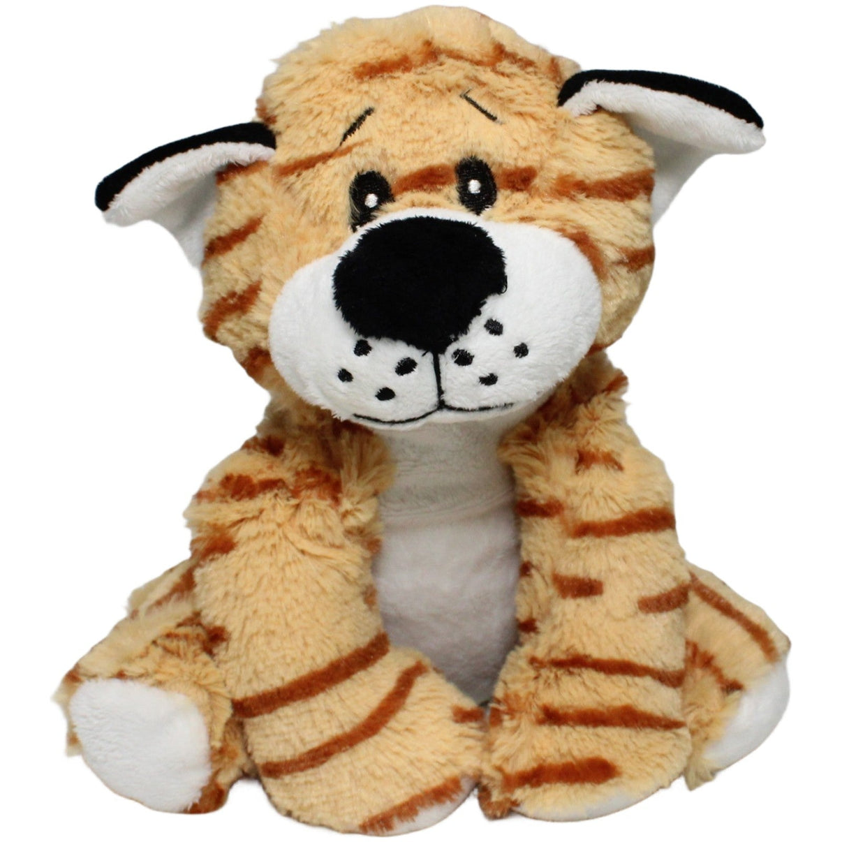 123000022733 agentur presthofer Sparkasse, sitzende gestreifte Katze Kuscheltier Kumpel Leo 22cm Beige ebay - stofftiere