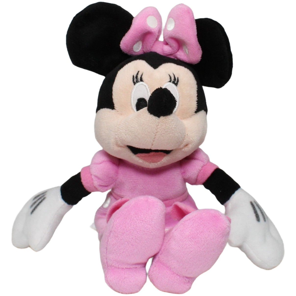 123000022782 Dexy Co Disney Minnie Maus in rosa Kleid Kuscheltier Kumpel Leo 22cm Beige Charakter