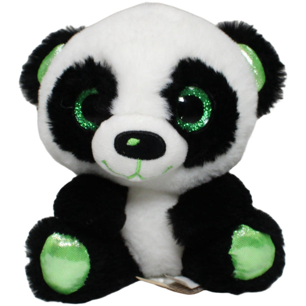 Süßer Panda mit Glubschaugen & Glitzer, grün