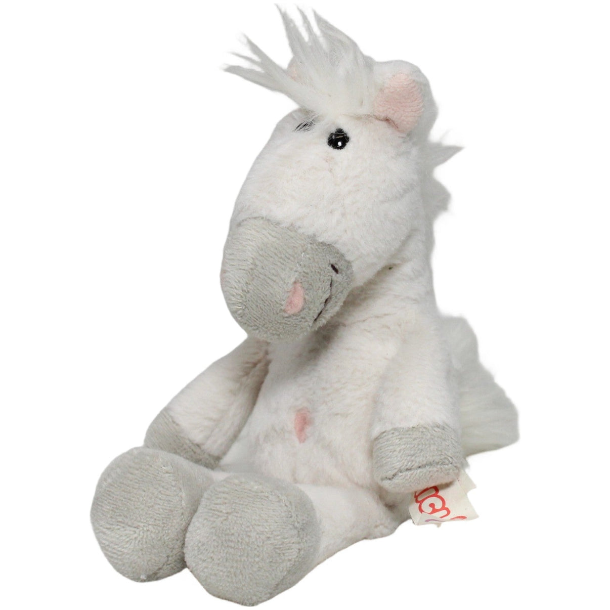 123000022788 NICI Kleines Pferd, weiß Kuscheltier Kumpel Leo 17cm ebay - stofftiere Gebraucht