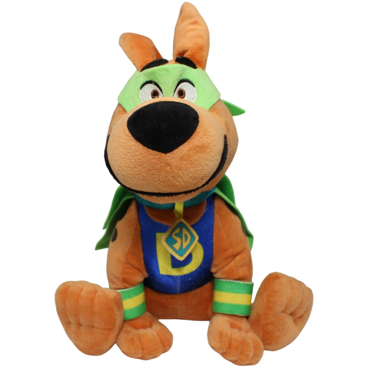 123000022798 Play by Play Scooby DOO in Superhelden - Outfit Kuscheltier Kumpel Leo 30cm Blau Braun