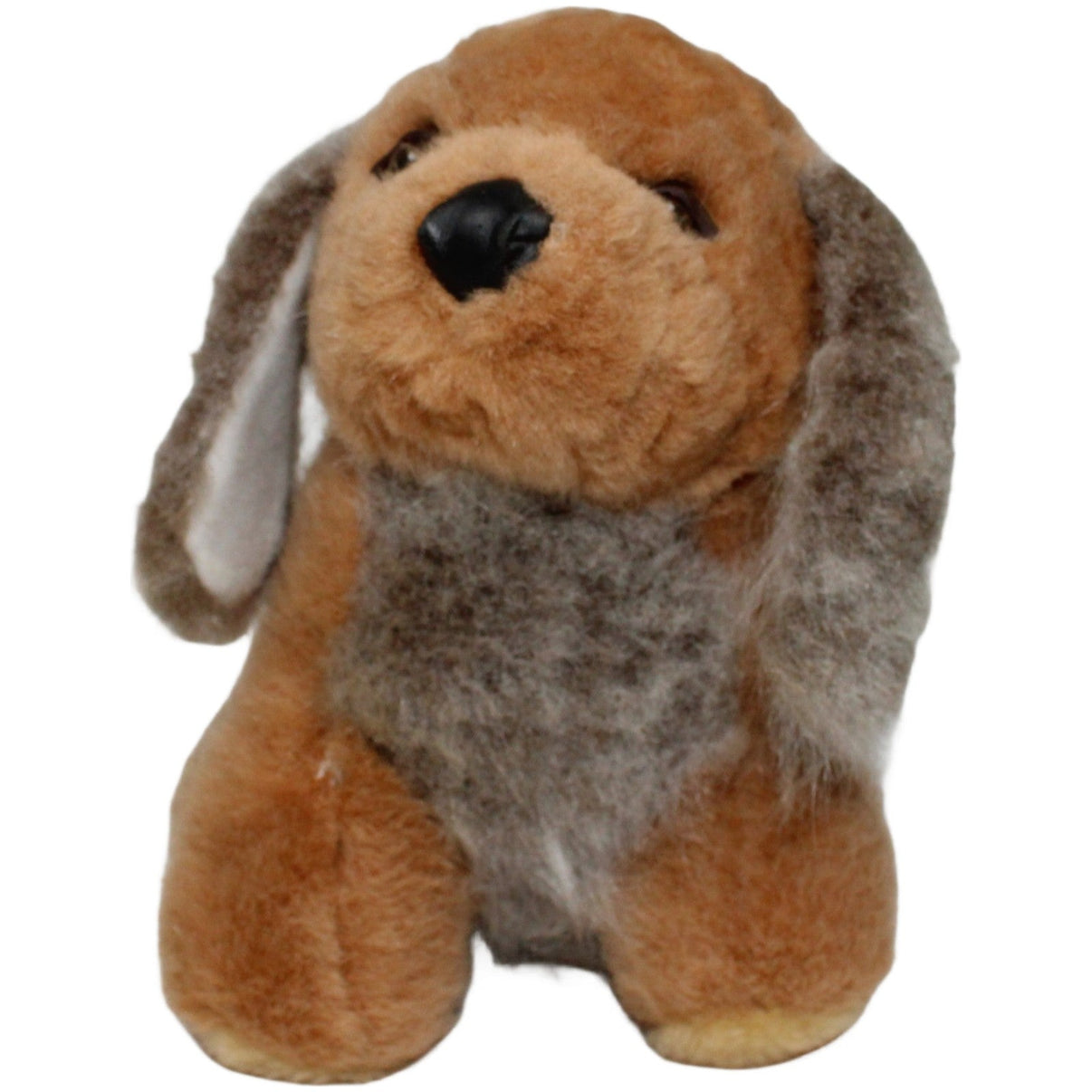 123000022801 Heunec Schöner Hund sitzend, braun Kuscheltier Kumpel Leo 20cm Beige Braun