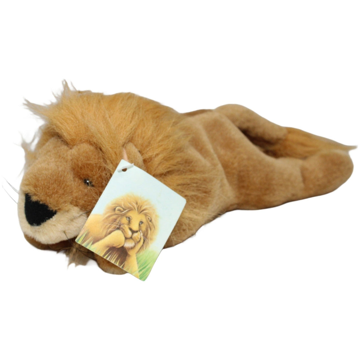 123000022832 Nord - Süd Verlag Löwe Leo aus Wie Leo wieder König wurde von Marcus Pfister Kuscheltier Kumpel Leo 30cm _Vintage_ Beige