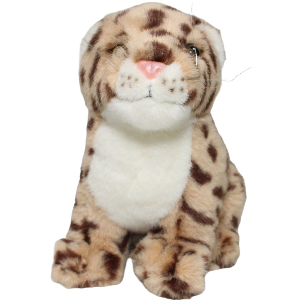 123000022846 Heunec Gepard, sitzend Kuscheltier Kumpel Leo 22cm _Vintage_ Beige
