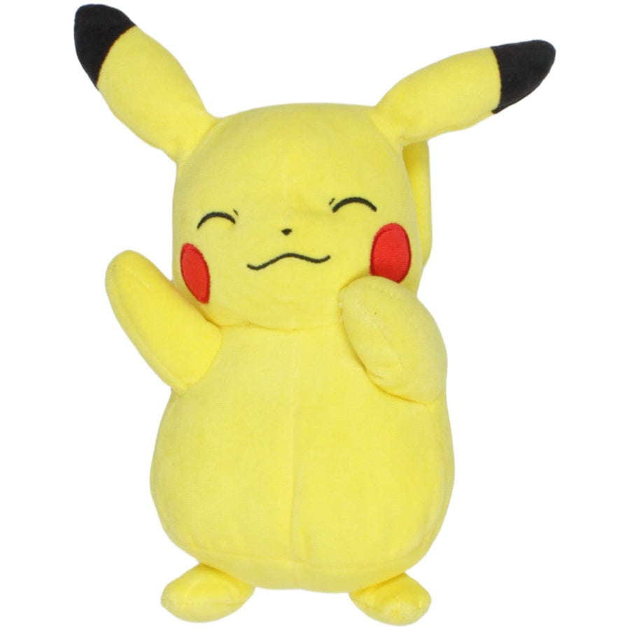 Lächelndes Pikachu mit geschlossenen Augen aus Pokémon