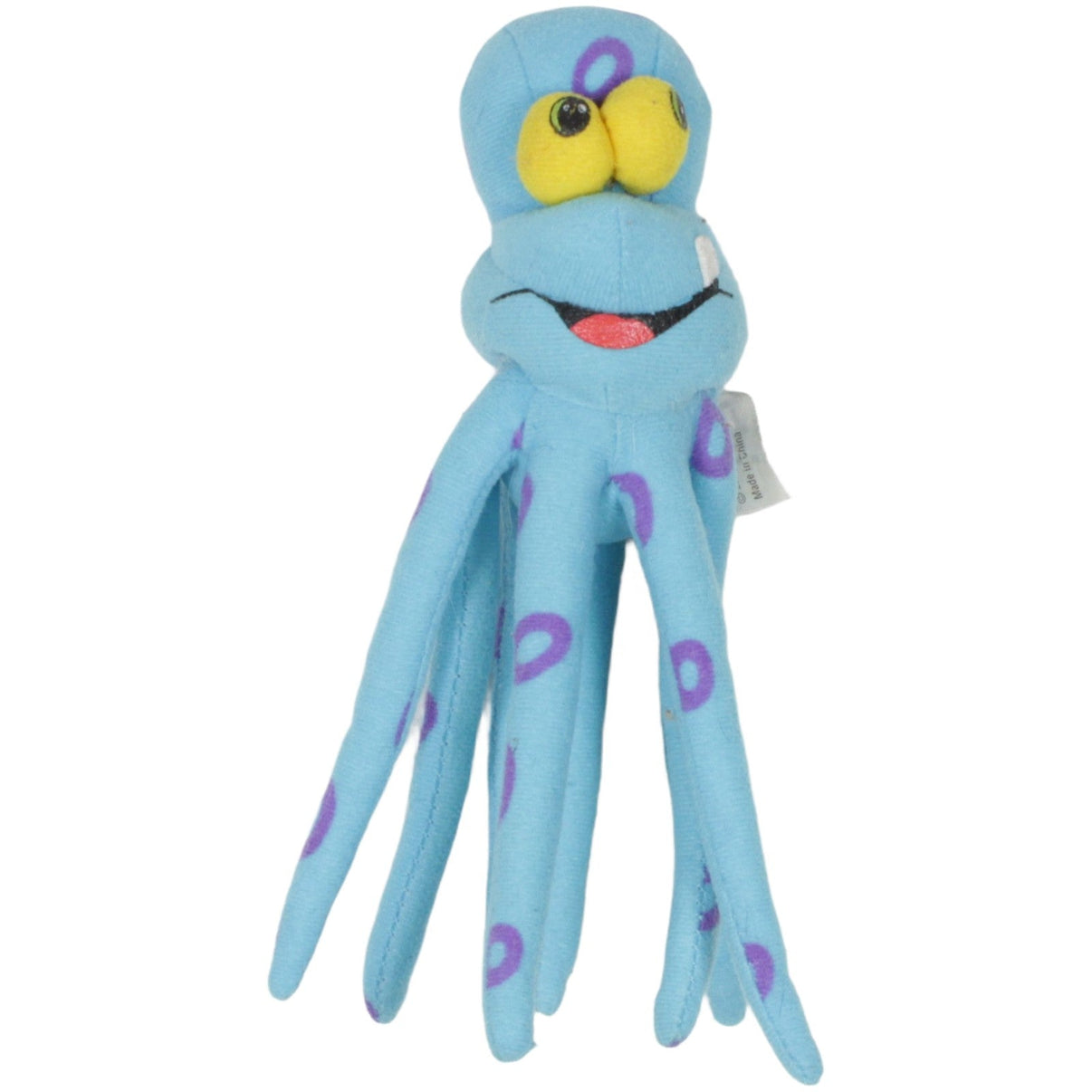 123000022989 McDonald's Happy Meal: Verrückter Zoo, Tintenfisch Kuscheltier Kumpel Leo 19cm 2000 _Vintage_