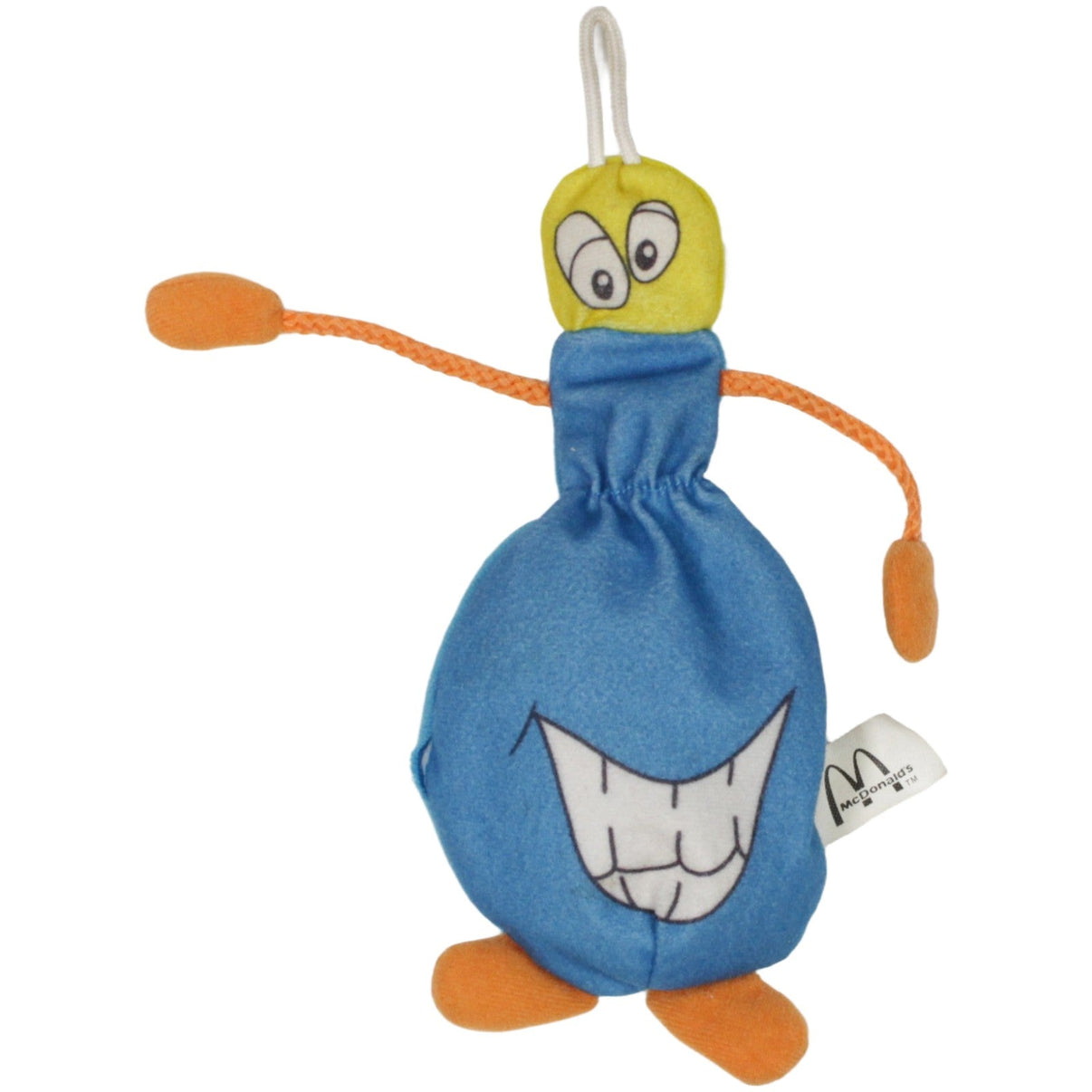123000022990 McDonald's Happy Meal: Monster Säcke, Boingsack Kuscheltier Kumpel Leo 16cm 2000 _Vintage_
