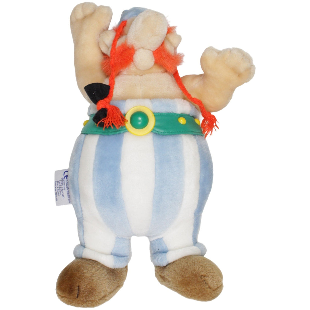 123000023006 Michael Mühleck Obelix aus Asterix Plüschfigur Kumpel Leo 1994 32cm _Vintage_