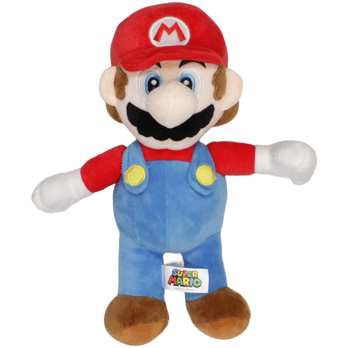 123000023040 Good Stuff Super Mario Plüschfigur Kumpel Leo 35cm Beige Blau