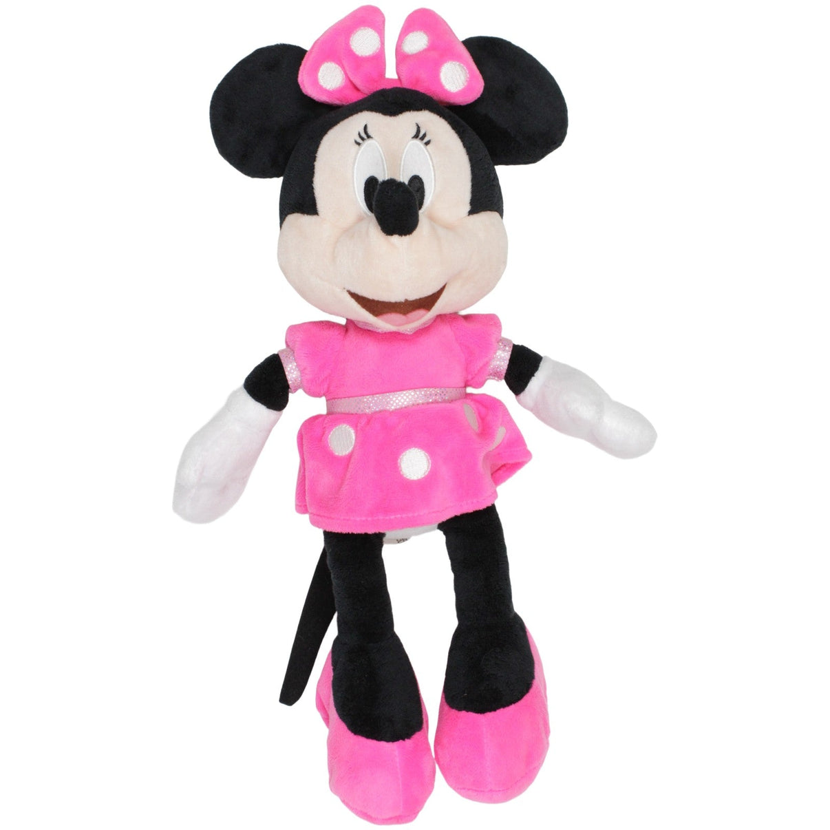 123000023059 Simba Disney Minnie Maus im pinken Kleid Kuscheltier Kumpel Leo 37cm Beige Charakter