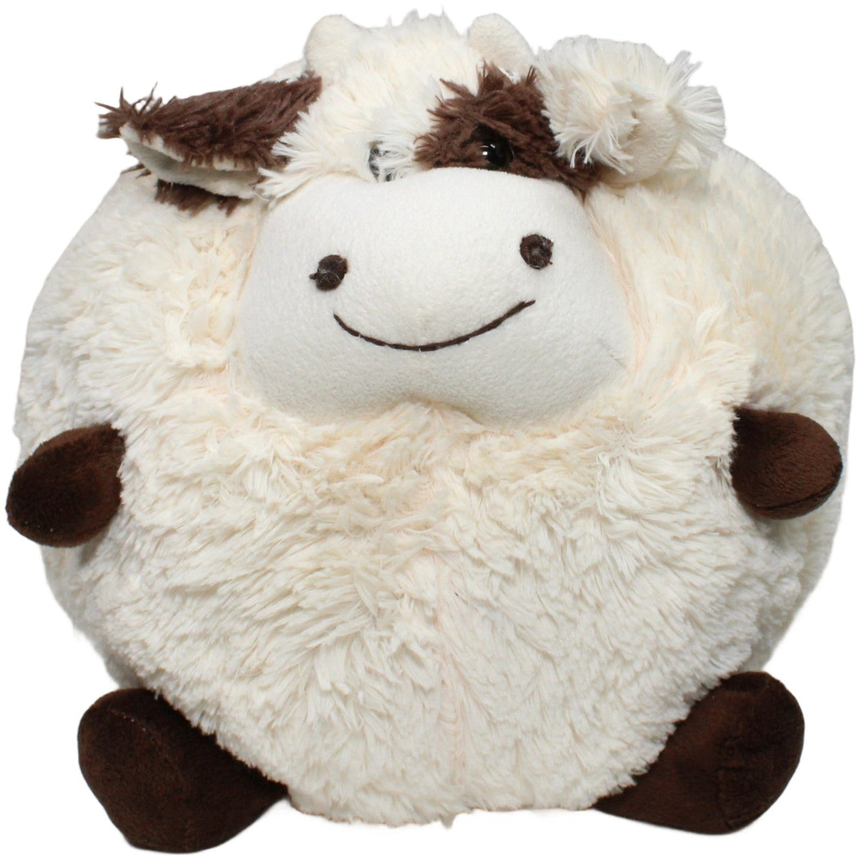 123000023070 Chamier Lammfellprodukte Süße runde Kuh Kuscheltier Kumpel Leo 27cm _17% Rabatt_ Beige
