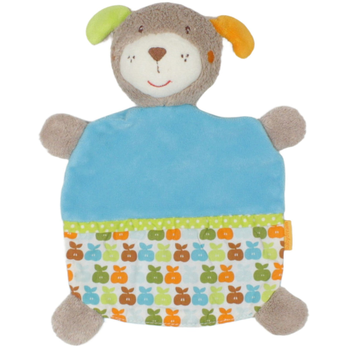 123000023071 Babydream Hund mit bunten Äpfeln Schmusetuch Kumpel Leo 20cm 25cm ebay - schmusetuecher