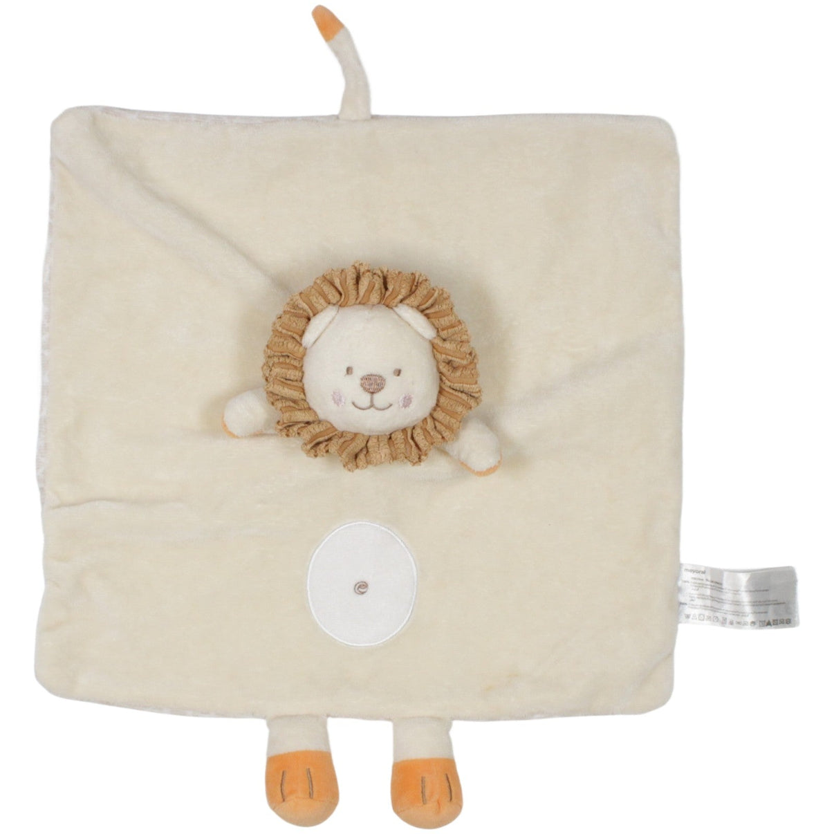 123000023100 Mayoral Süßer Löwe Schmusetuch Kumpel Leo 33cm 38cm Beige