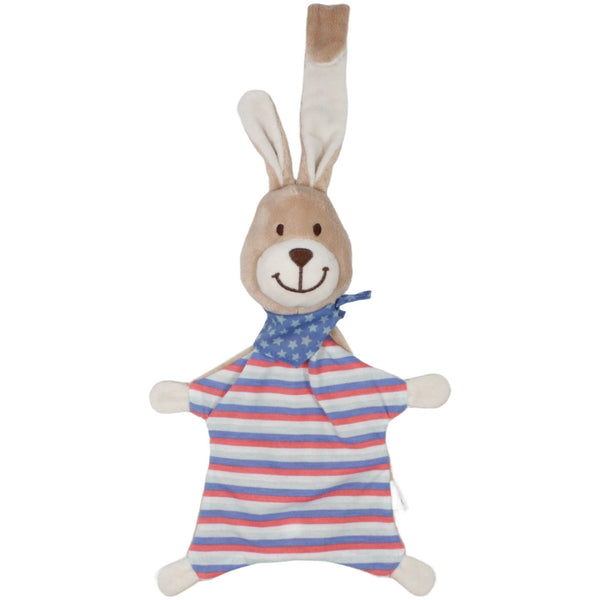 Hase mit Sternenhalstuch, gestreift
