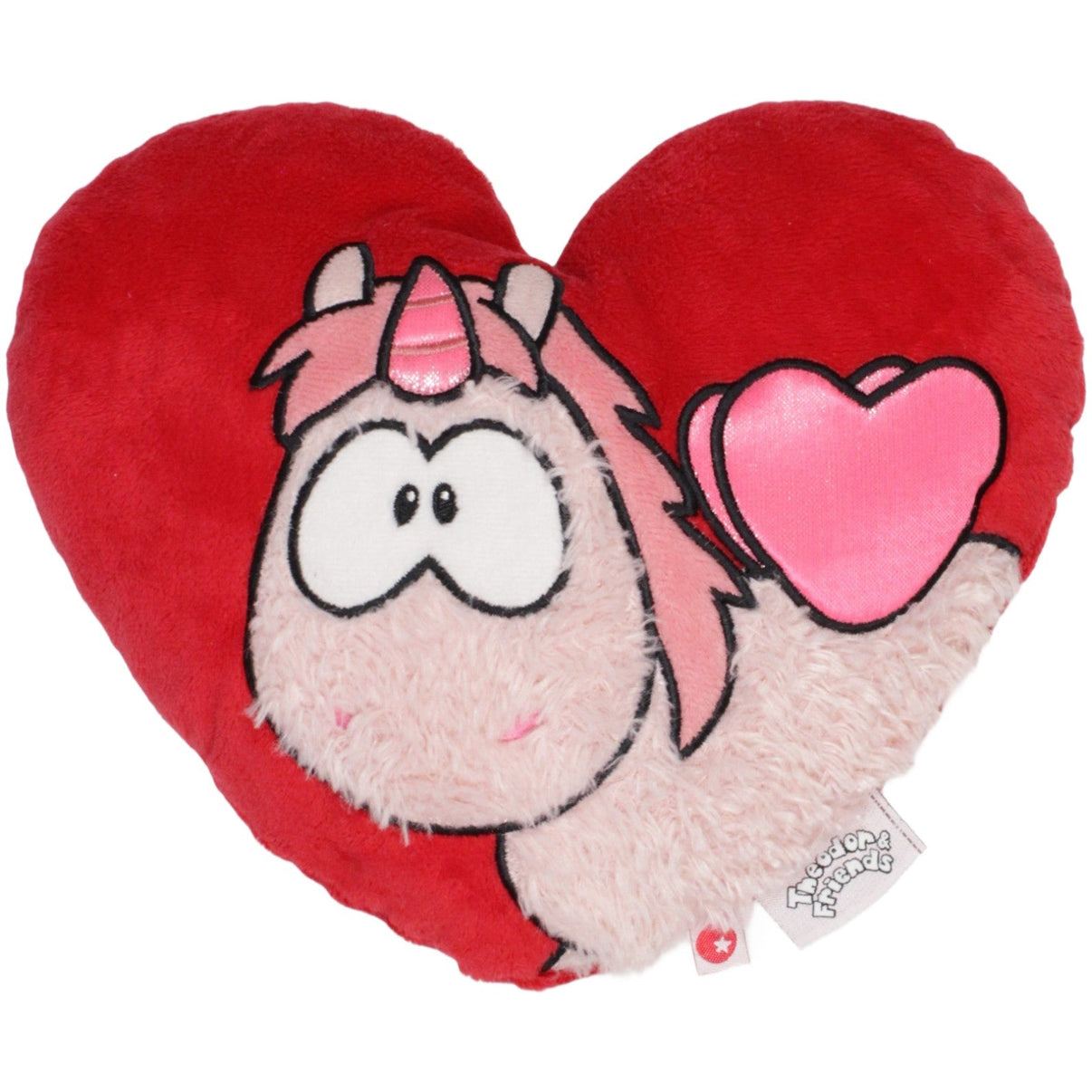 123000023142 NICI Theodor & Friends, Merry Heart Formkissen Kumpel Leo 20cm 24cm ebay - 20 - dekokissen
