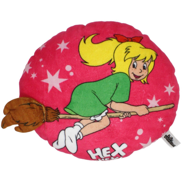 Bibi Blocksberg auf dem Besen "Hex-Hex!", rund