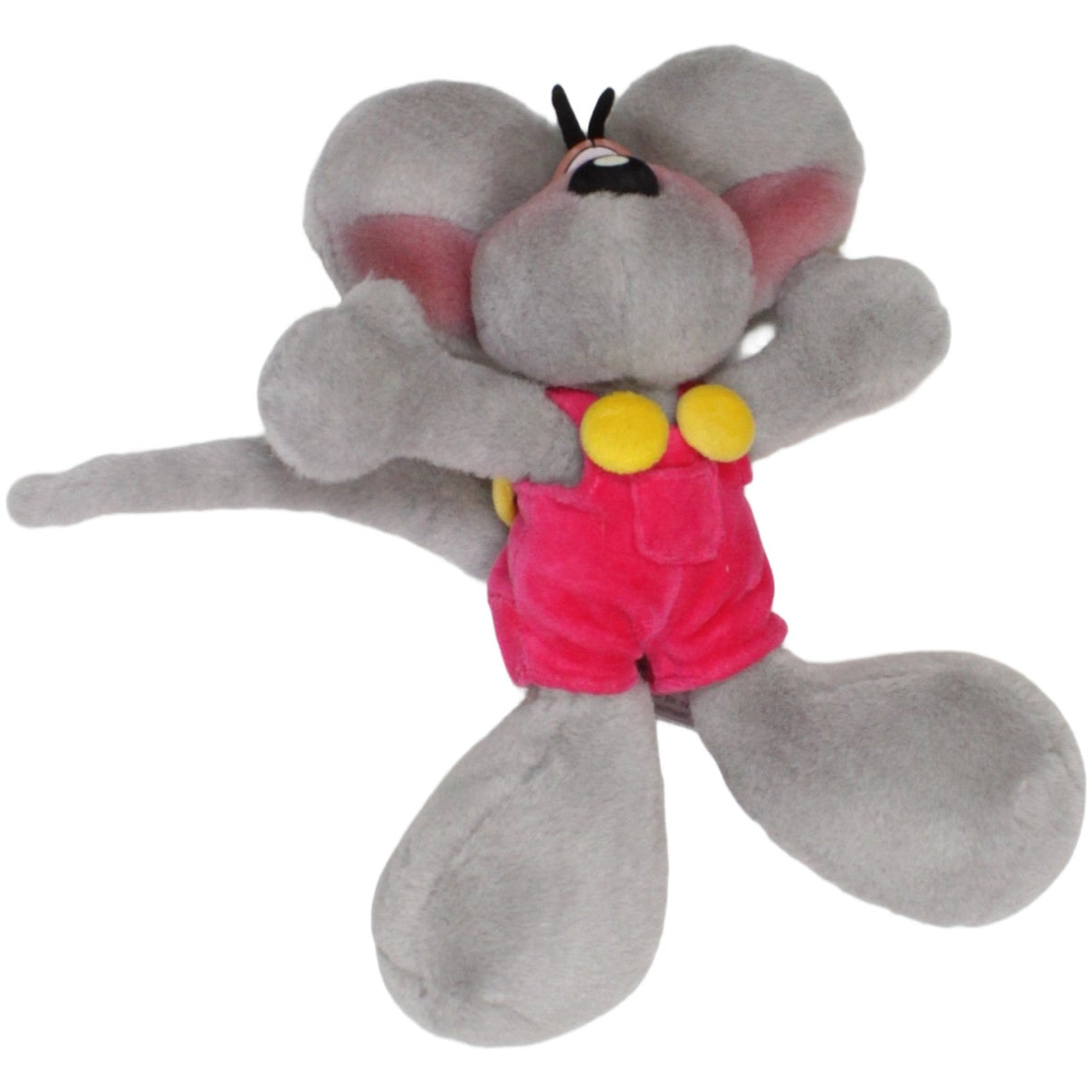 123000023154 Depesche Graue Diddl - Maus mit pinker Latzhose Kuscheltier Kumpel Leo 25cm ebay - 20 - stofftiere Gebraucht