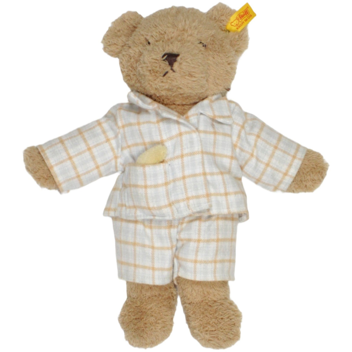 123000023160 Steiff Teddybär Mondbärchen (236471) Kuscheltier Kumpel Leo 30cm Beige Blau