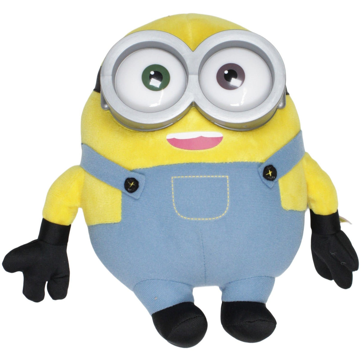 123000023161 Schmidt Minion mit zwei Kunststoff - Augen Kuscheltier Kumpel Leo 25cm Blau Charakter
