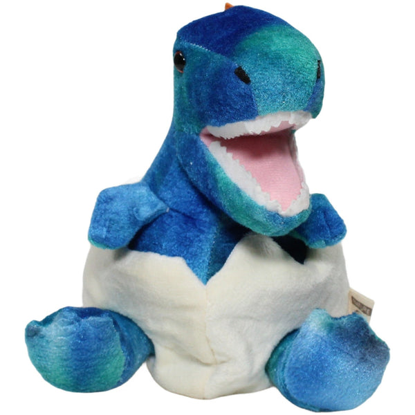 Tyrannosaurus Rex Baby im Ei, blau