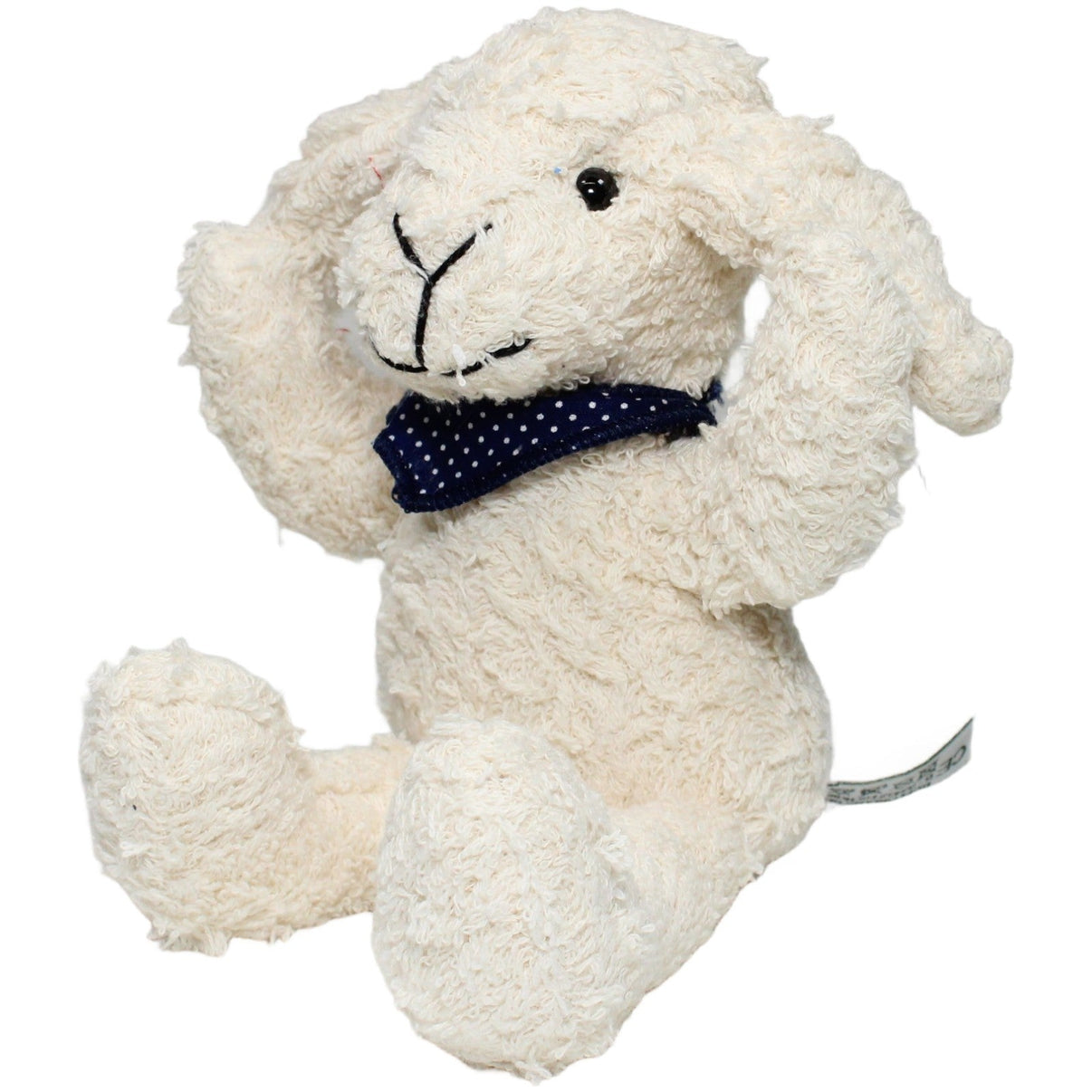 123000023264 Florians Design Der kleine Freund, süßes Frottee - Lamm mit Halstuch Kuscheltier Kumpel Leo 24cm ebay - 20 - stofftiere Gebraucht