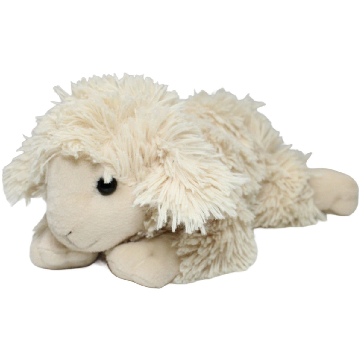 123000023274 Toy Place Zotteliges Schaf, liegend Kuscheltier Kumpel Leo 28cm _Wieder Da_ Beige