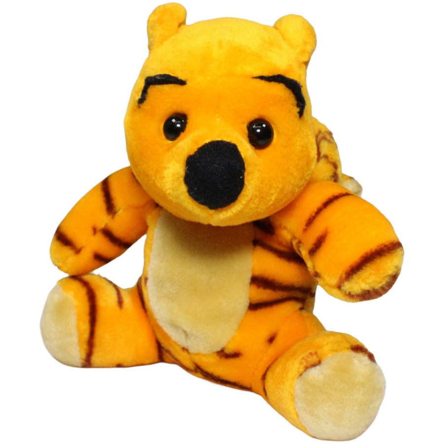 Bär in Tiger-Kostüm, sitzend