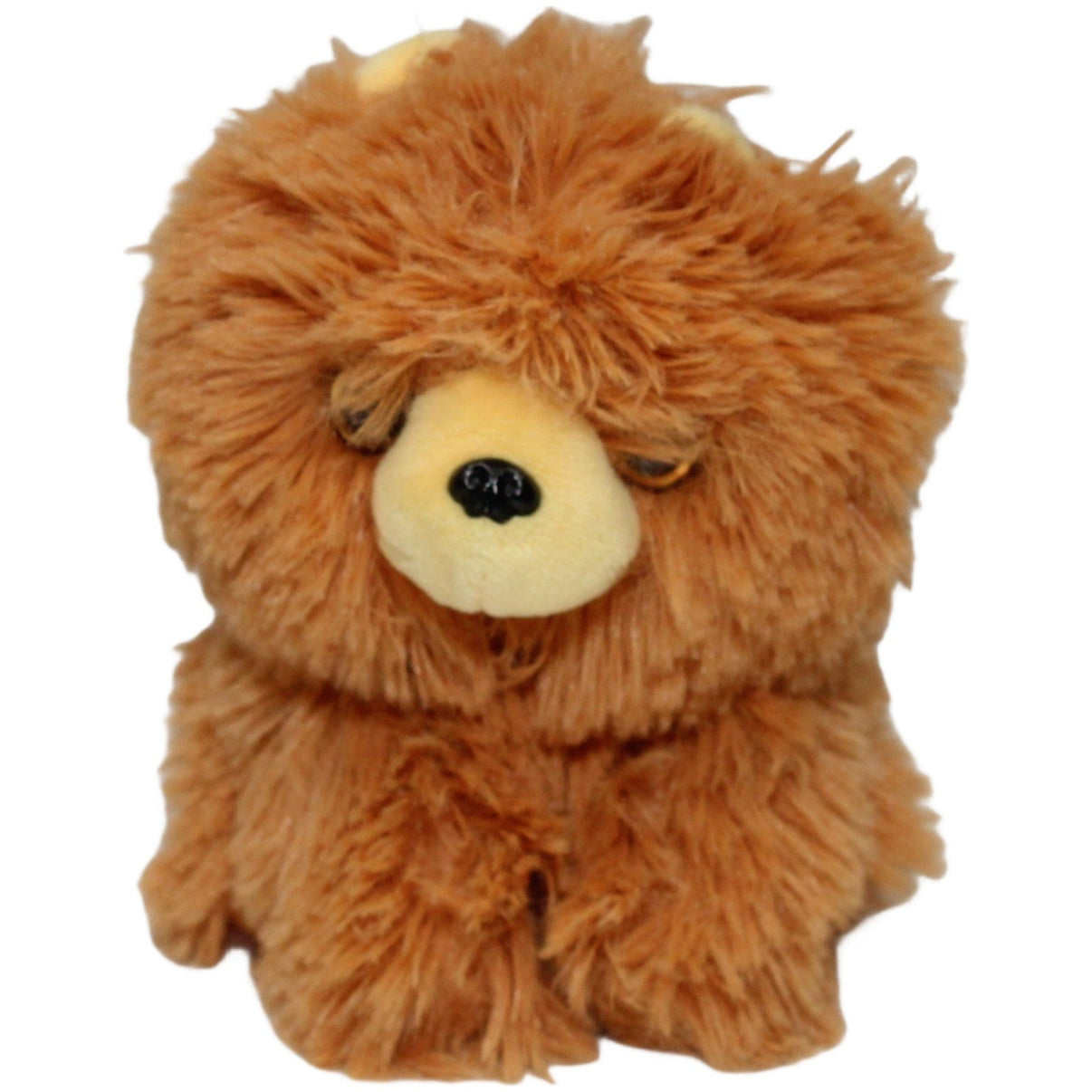 123000023339 Jazwares Petooties, mini Zwergspitz Kuscheltier Kumpel Leo 10cm _Wieder Da_ Braun