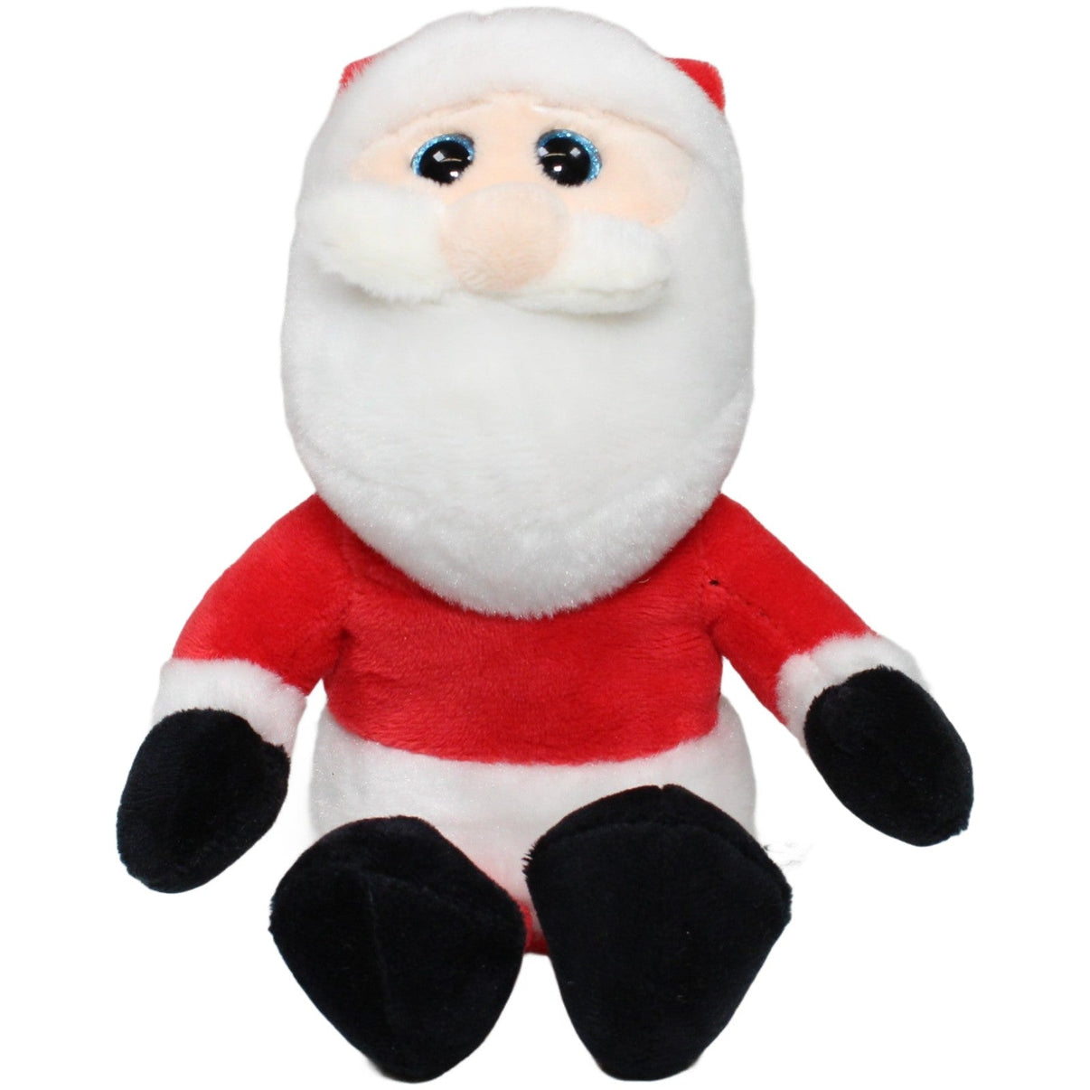123000023341 Windel Schlenker Weihnachtsmann mit Glizeraugen Plüschfigur Kumpel Leo 22cm Beige Charakter