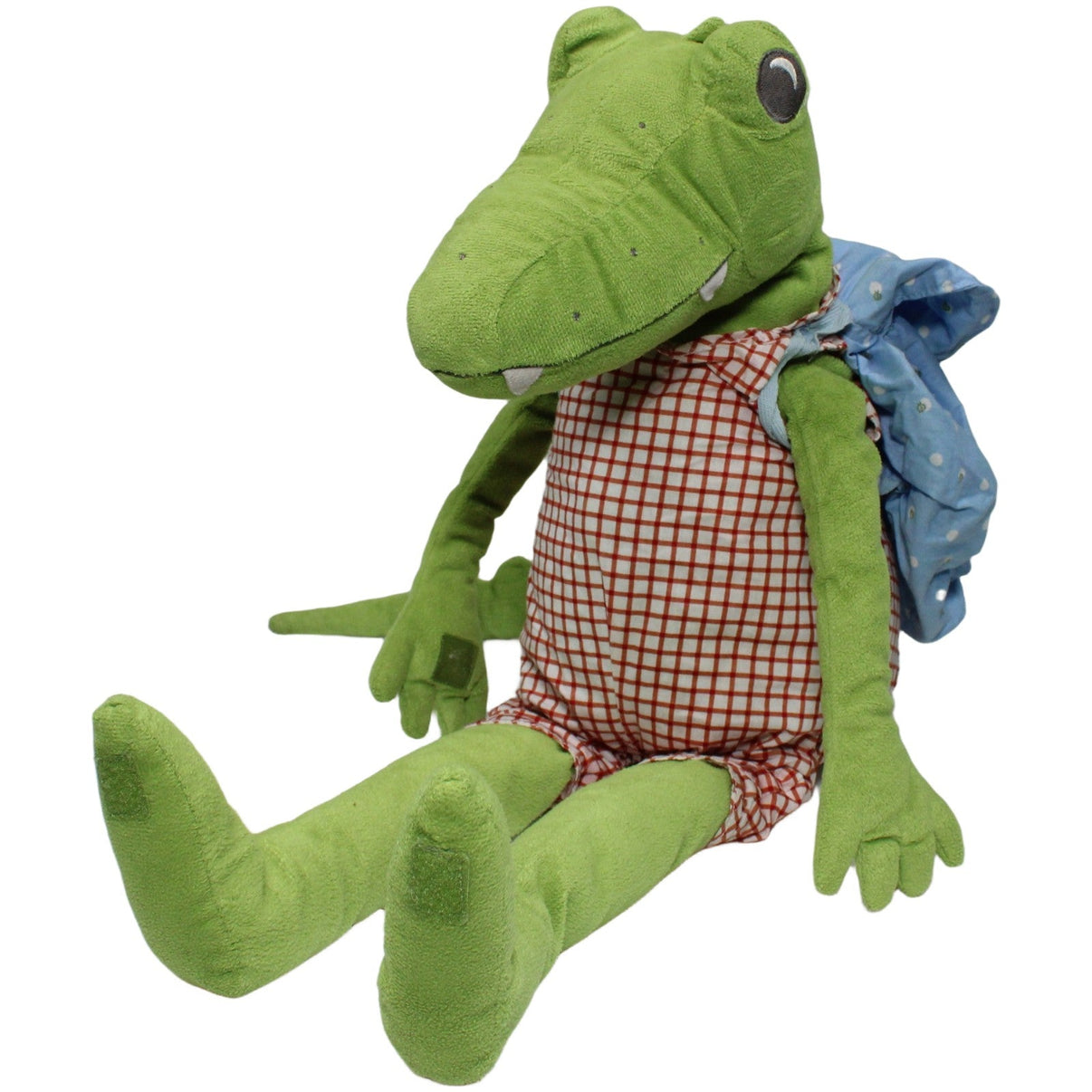 123000023363 IKEA XL Krokodil mit Rucksack, FABLER Kuscheltier Kumpel Leo 58cm Blau ebay - 20 - stofftiere