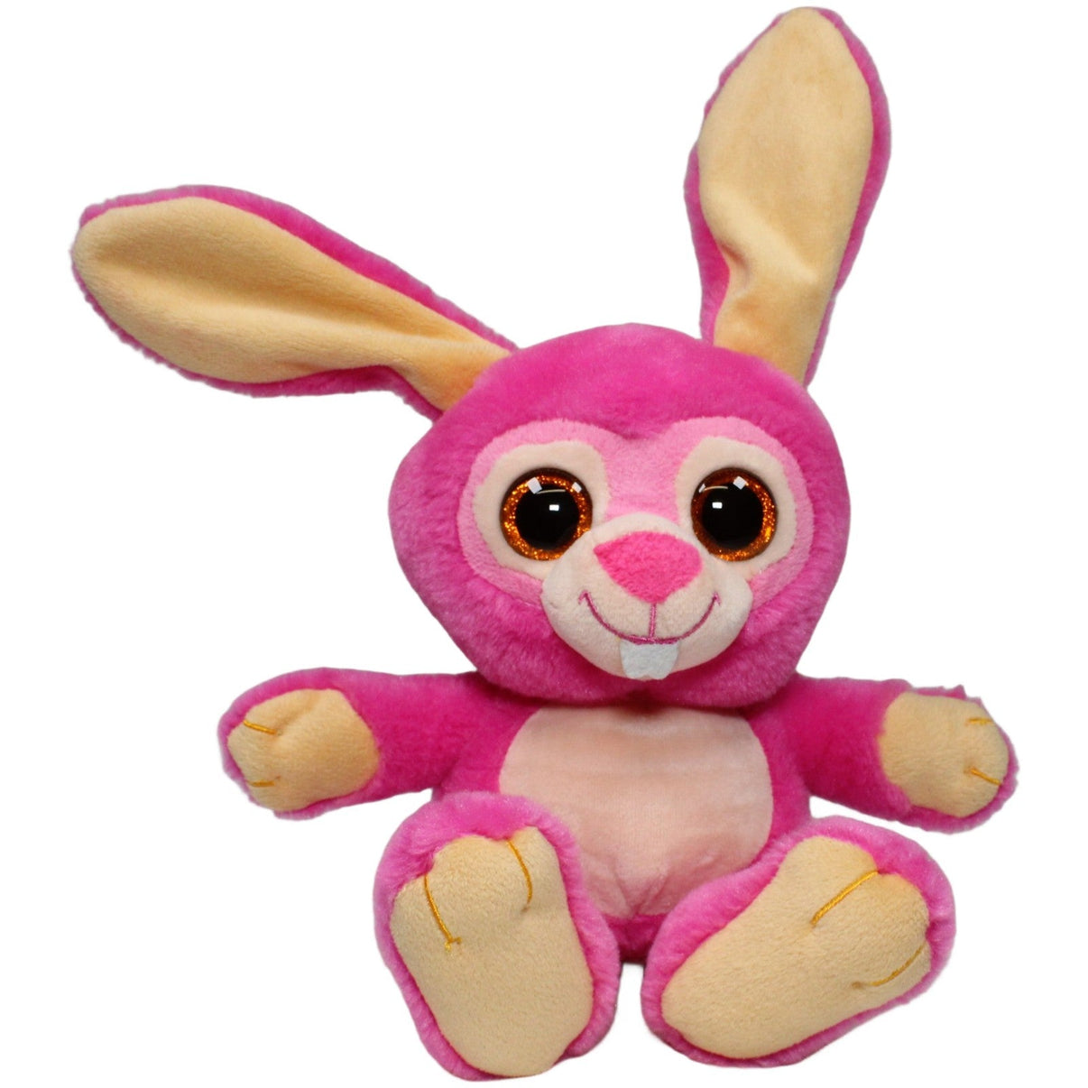 123000023398 Bauer Pinker Hase mit Draht - Ohren Kuscheltier Kumpel Leo 22cm Beige ebay - 20 - stofftiere