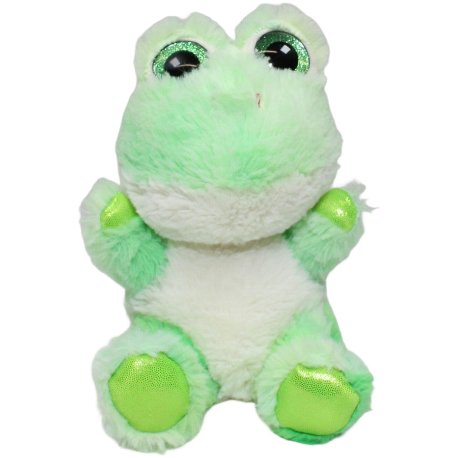 Frosch mit Glitzeraugen, sitzend