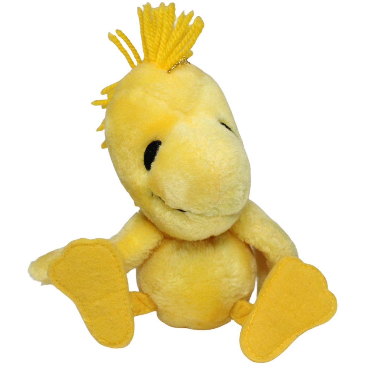 123000023408 United Feature Syndicate Zwitscher - Vogel Woodstock aus Die Peanuts Kuscheltier Kumpel Leo 15cm 1972 _Vintage_
